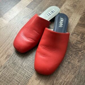 Twins Camper Leather Mules for Women